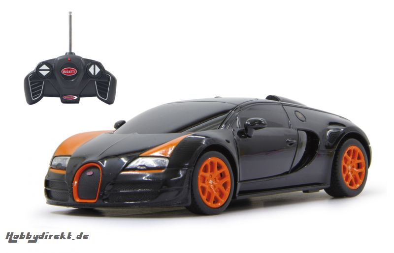 Bugatti Veyron Grand Sport Vitesse 1:18 schw-orang Jamara 404587