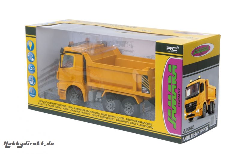 Muldenkipper Mercedes Arocs 1:20 2,4G Jamara 404940