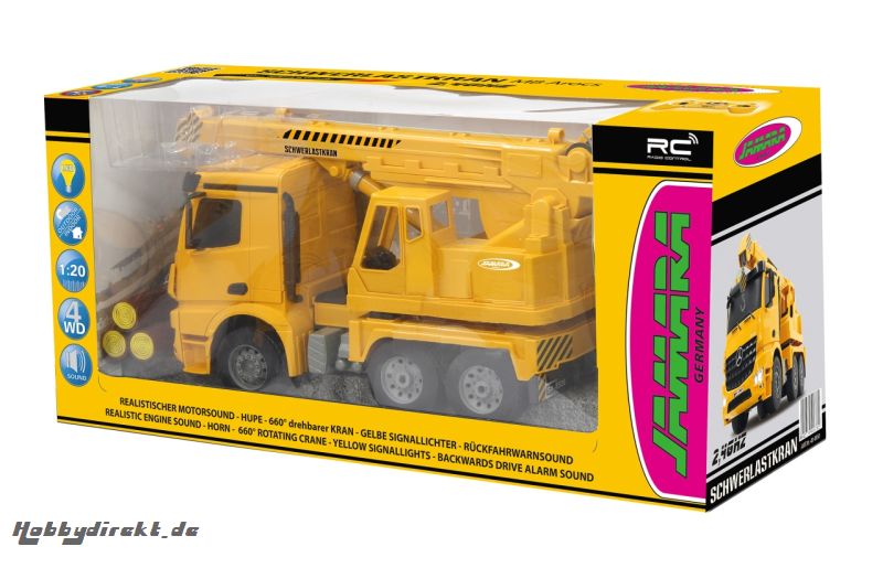 Schwerlastkran Mercedes Arocs 1:20 2,4G Jamara 404950