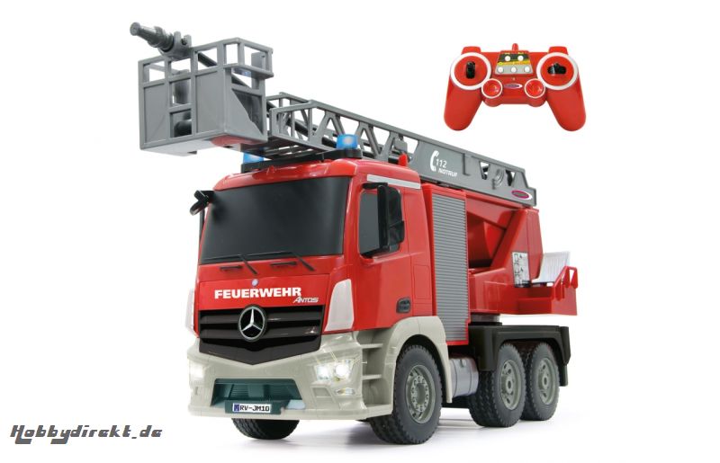 Feuerwehr Drehleiter 1:20 Mercedes Antos 2,4G Jamara 404960