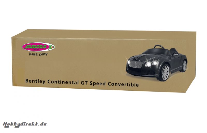 Ride-on Bentley GTC schwarz 27Mhz 6V Jamara 405015