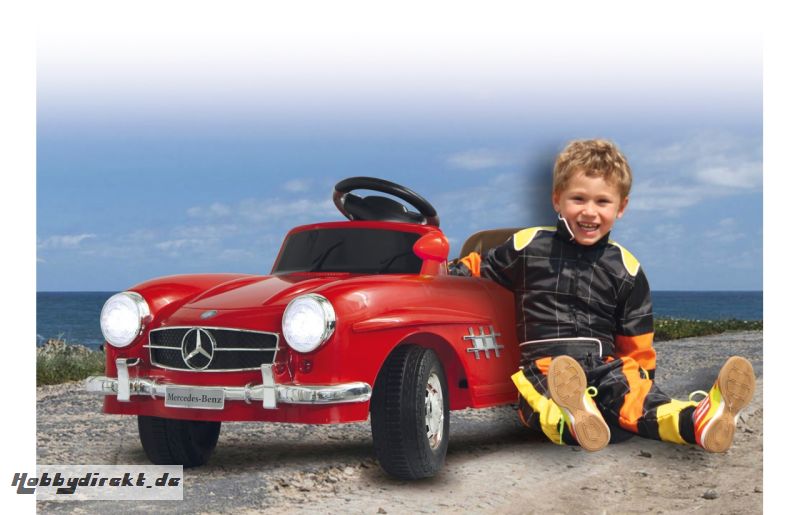 Ride-on Mercedes 300SL rot 27MHz 6V Jamara 405037