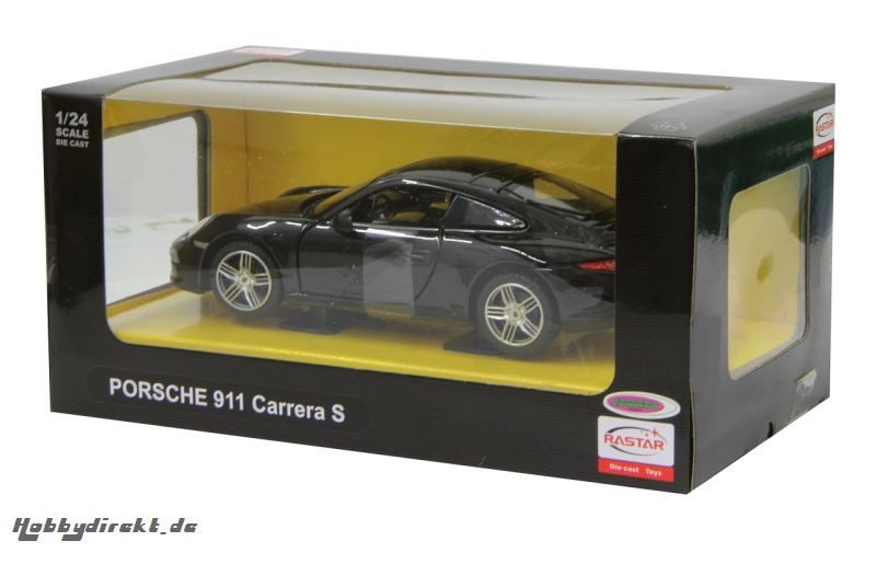 Porsche 911 1:24 Diecast schwarz Jamara 405061