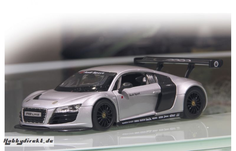 Audi R8 1:24 Diecast silber Jamara 405063