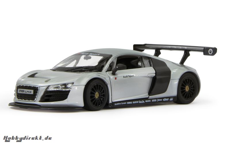 Audi R8 1:24 Diecast silber Jamara 405063