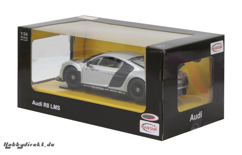 Audi R8 1:24 Diecast silber Jamara 405063