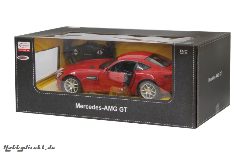 Mercedes AMG GT 1:14 rot 27MHz Tür manuell Jamara 405070