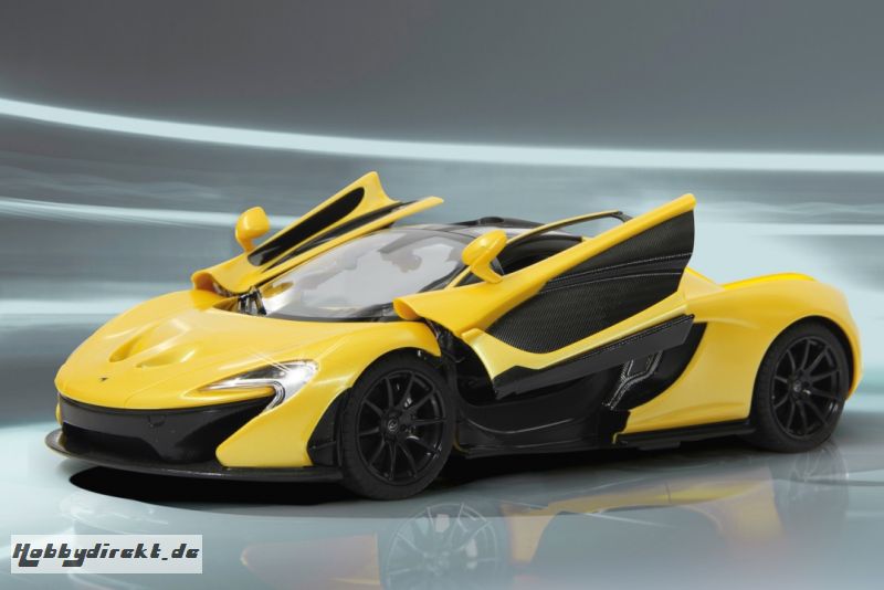 McLaren P1 1:14 40MHz Tür manuell gelb Jamara 405094