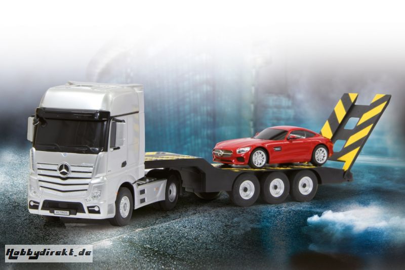 Mercedes Actros 1:26 2,4G & AMG GT 1:24 2.4G Jamara 405105