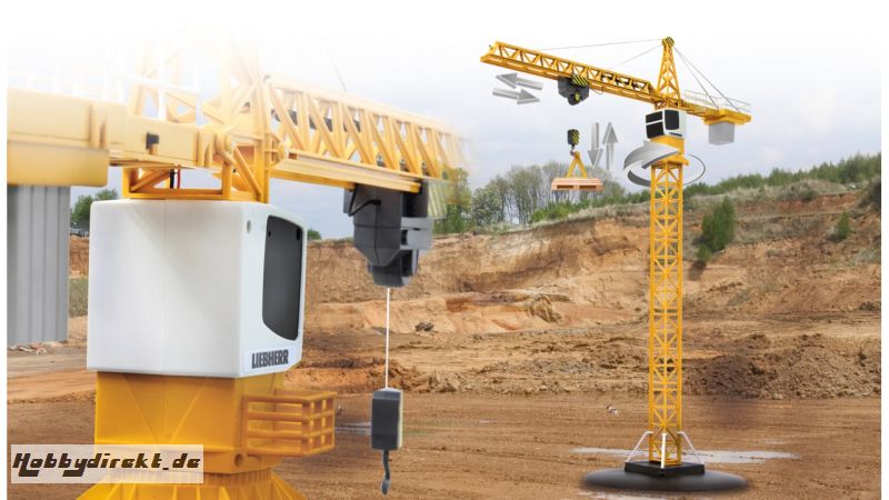 Turmdrehkran Liebherr 2,4G Jamara 405109