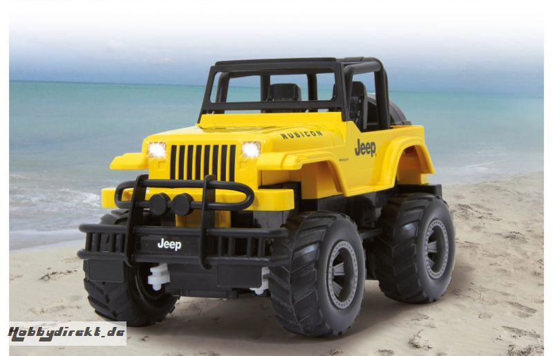 Jeep Wrangler Rubicon 1:18 gelb 2,4G Jamara 405124