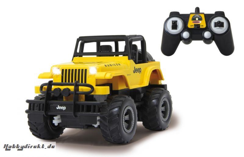 Jeep Wrangler Rubicon 1:18 gelb 2,4G Jamara 405124