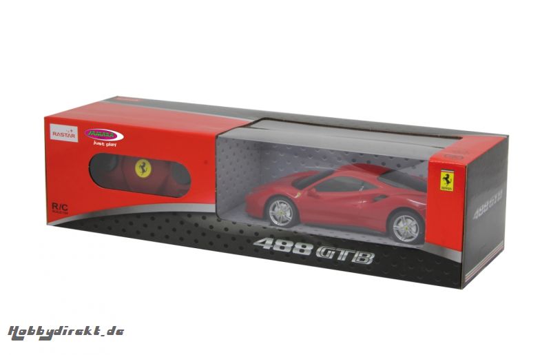 Ferrari 488 GTB 1:24 rot 27MHz Jamara 405133