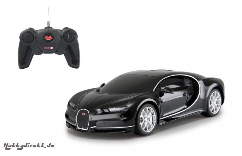 Bugatti Chiron 1:24 schwarz 27MHz Jamara 405136