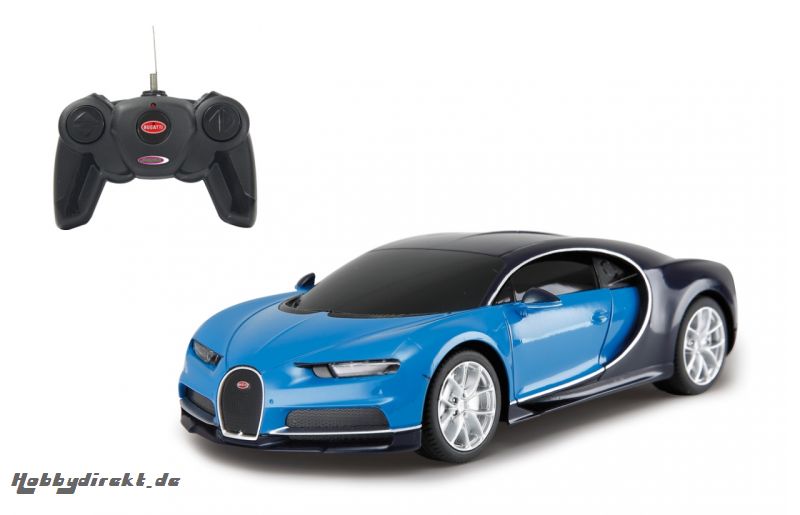 Bugatti Chiron 1:24 blau 40MHz Jamara 405137