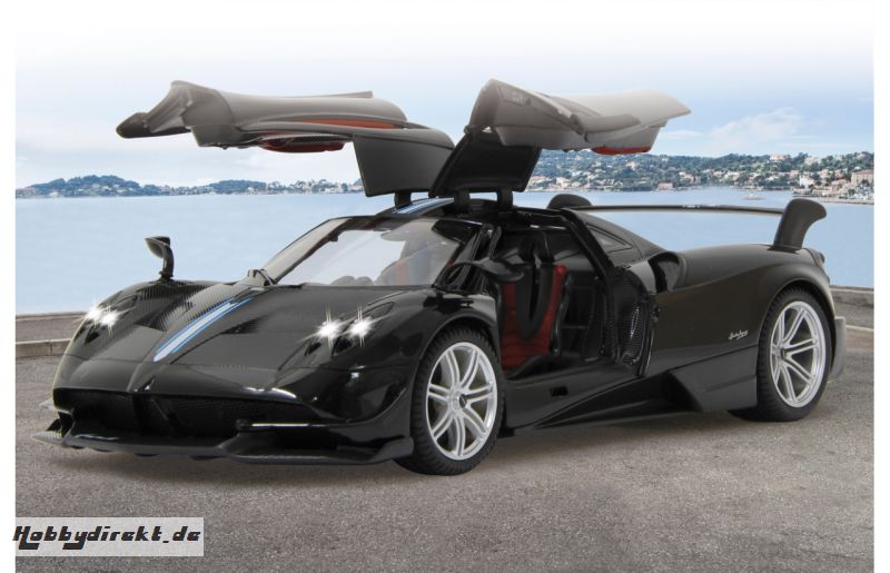 Pagani Huayra BC 1:14 schwarz 27MHz Tür manuell Jamara 405138