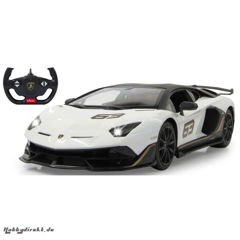 Lamborghini Aventador SVJ Performance 1:14 weiß 2,4GHz Jamara 405172