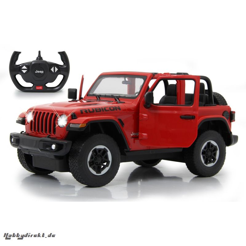 Jeep Wrangler JL 1:14 rot 2,4GHz B TÃ¼r manuell Jamara 405179