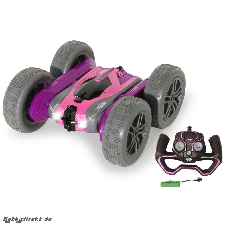 SpinX Stuntcar lila-rosa 2,4GHz Jamara 410175