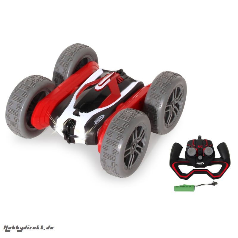 SpinX Stuntcar rot-schwarz 2,4GHz Jamara 410176