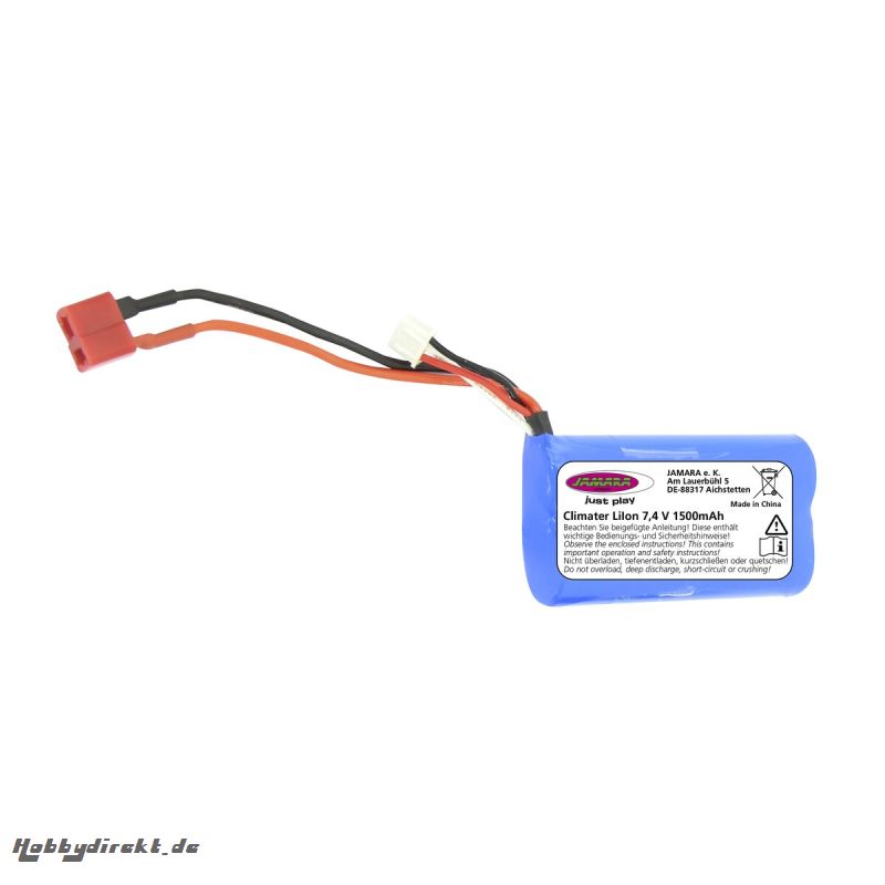 Akku Climater Li-Ion 7,4V 1500mAh 11,1Wh Jamara 412923