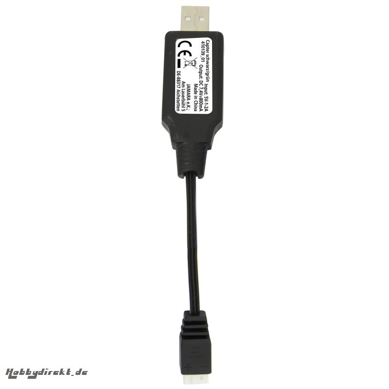 USB Ladekabel Capter Speedboot 7,4V 2,4GHz Jamara 413128