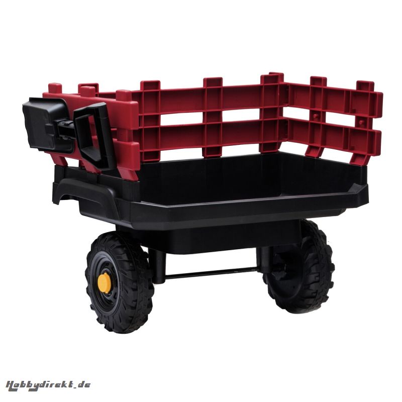 AnhÃ¤nger Ride-on rot fÃ¼r Traktor Super Load Jamara 413223