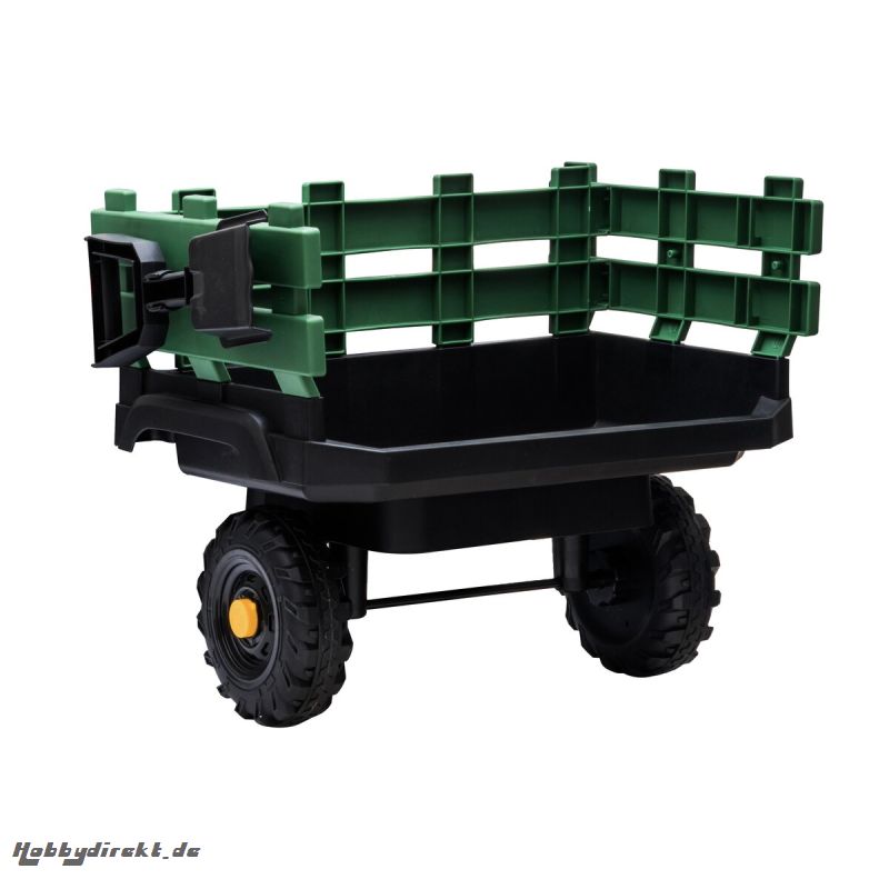 AnhÃ¤nger Ride-on grÃ¼n fÃ¼r Traktor Super Load Jamara 413224