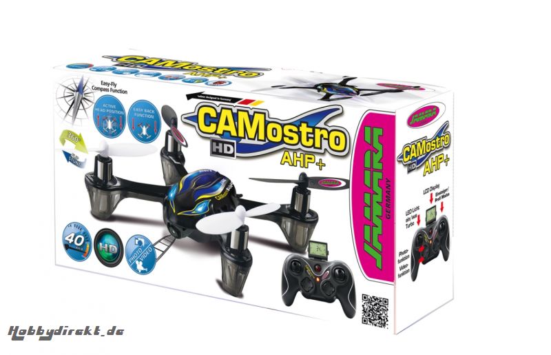 Camostro HD AHP+ Quadrocopter m. Kamera Jamara 422017