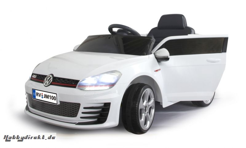 Ride-on VW Golf GTI VII weiß 2,4G 12V Jamara 460217