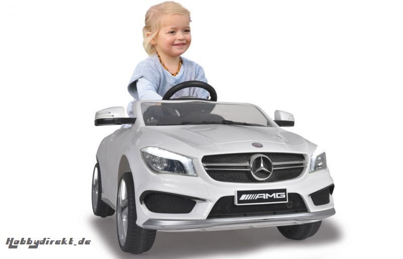 Ride-on Mercedes CLA45 AMG weiß 2,4G 12V Sensor Jamara 460245