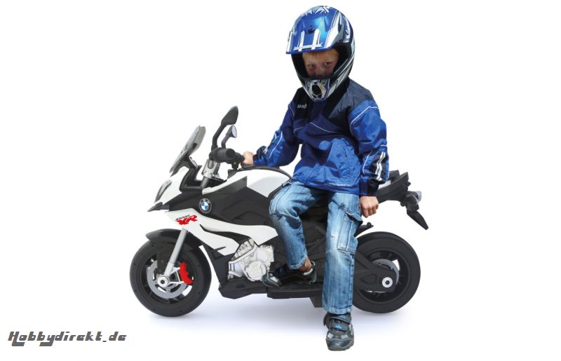 Ride-on Motorrad BMW S1000XR weiß 6V Jamara 460253