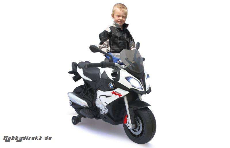 Ride-on Motorrad BMW S1000XR weiß 6V Jamara 460253