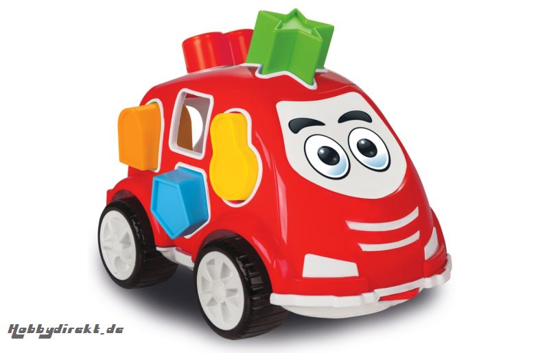 Kinderlernspiel Formauto rot Jamara 460290