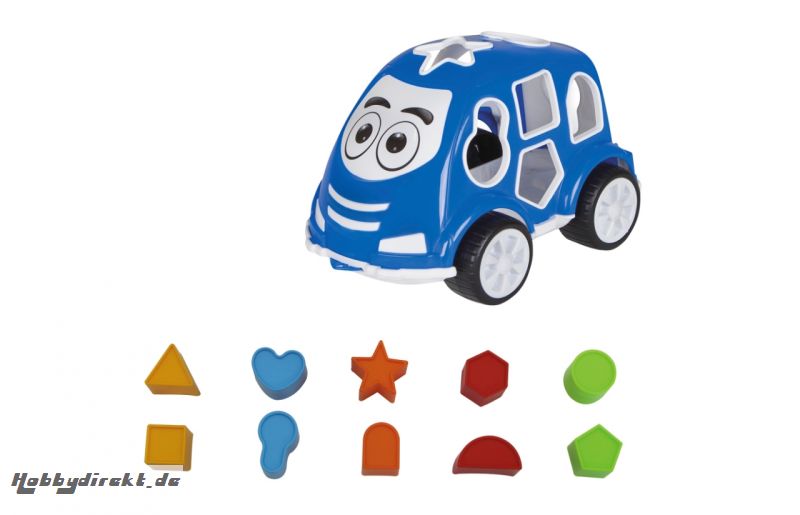 Kinderlernspiel Formauto blau Jamara 460291