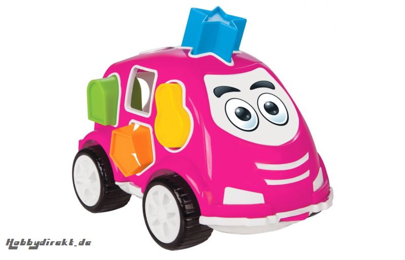 Kinderlernspiel Formauto pink Jamara 460292