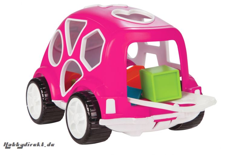 Kinderlernspiel Formauto pink Jamara 460292