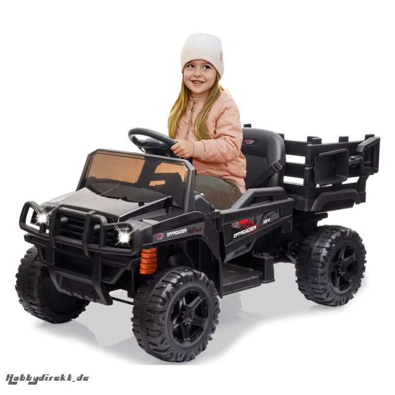 Ride-on Offroader Bufalo schwarz 12V Jamara 460569