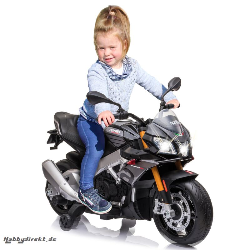 Ride-on Aprilia Tuono V4 1100 RR schwarz 12V Jamara 460588