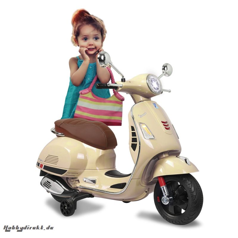 Ride-on Vespa GTS 125 beige 12V Jamara 460599