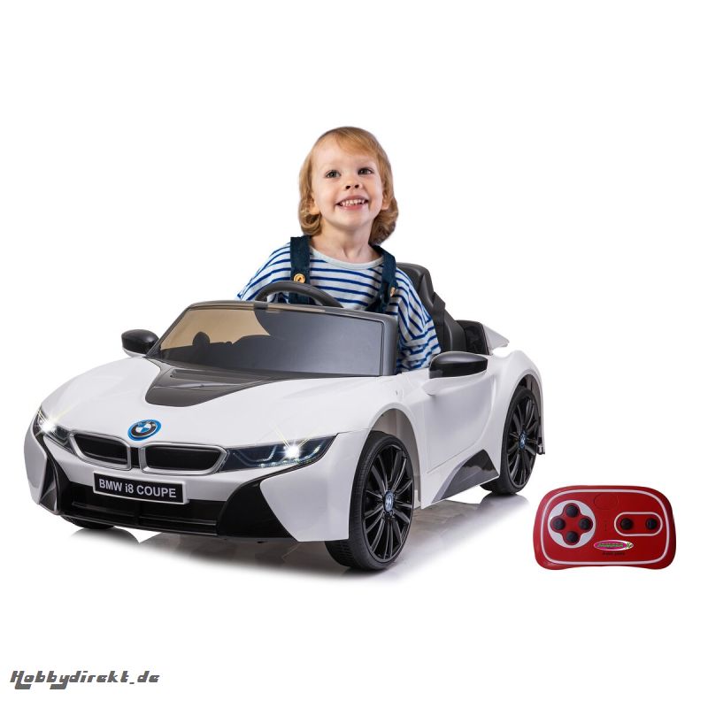 Ride-on BMW I8 Coupe weiÃ 12V 2,4GHz Jamara 460633