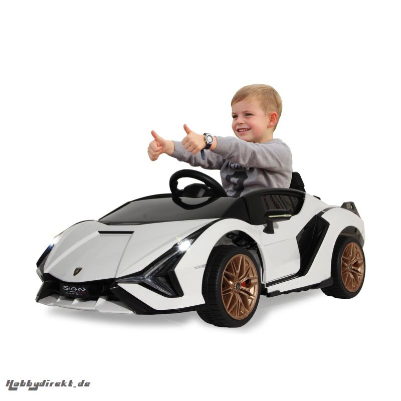 Ride-on Lamborghini SiÃ¡n FKP 37 weiÃ 12V Jamara 460637