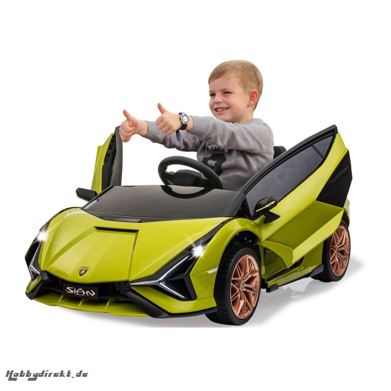 Ride-on Lamborghini SiÁ¡n FKP 37 grün 12V Jamara 460638