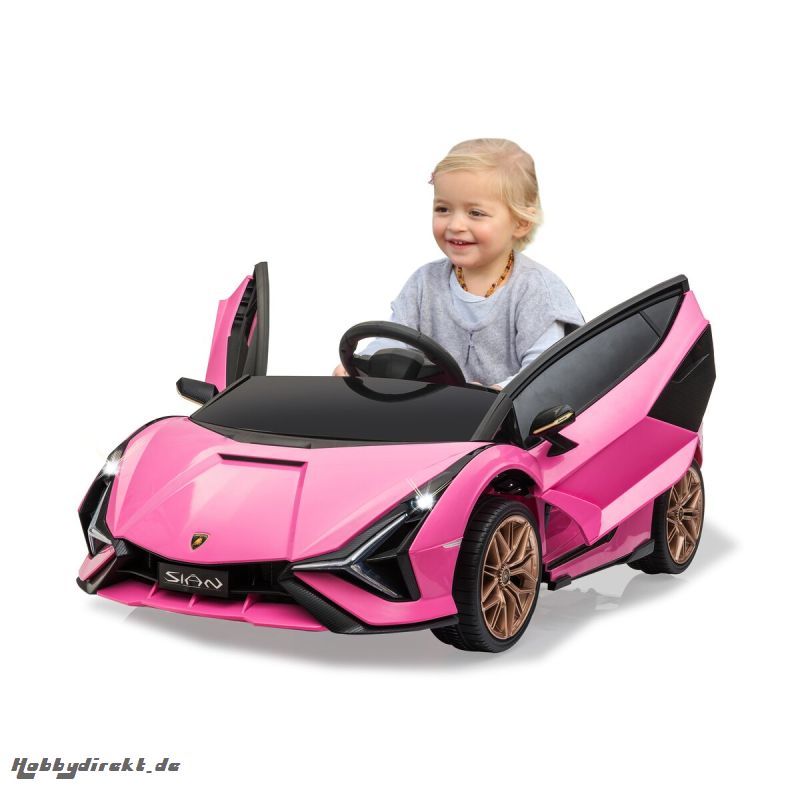 Ride-on Lamborghini SiÃ¡n FKP 37 pink 12V Jamara 460639