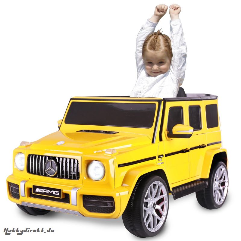 Ride-on Mercedes-AMG G 63 gelb 12V Jamara 460642