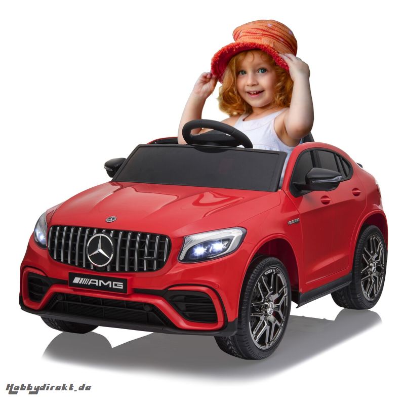 Ride-on Mercedes-AMG GLC 63 S CoupÃ© rot 12V Jamara 460649