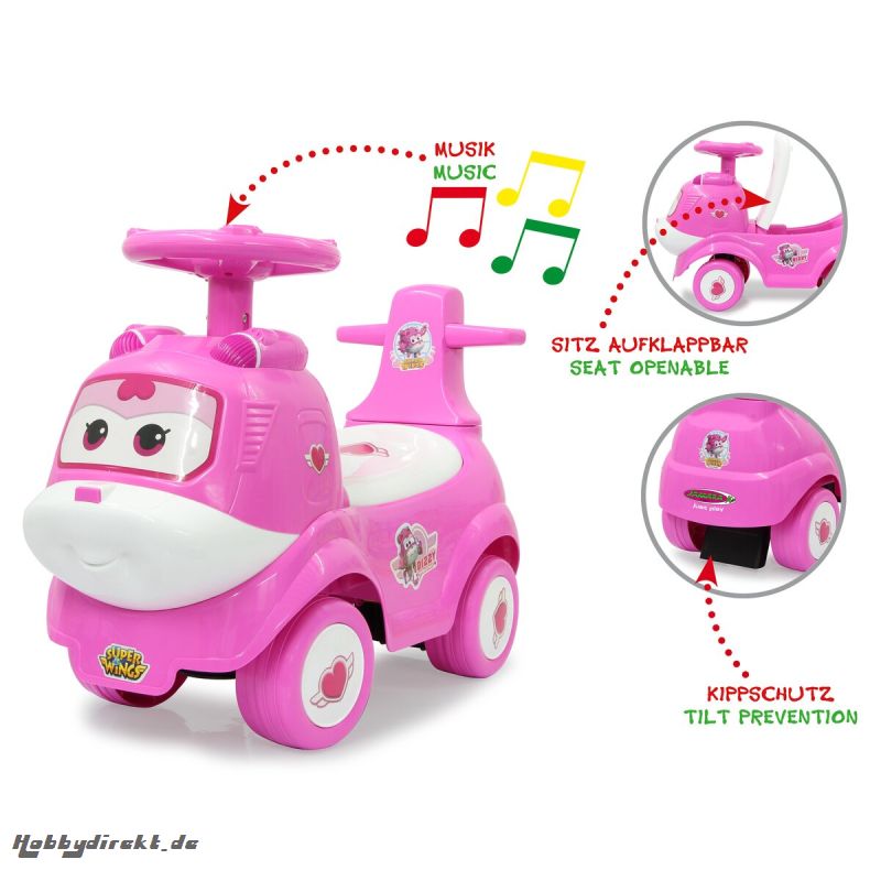 Rutscher Super Wings Dizzy pink Jamara 460654