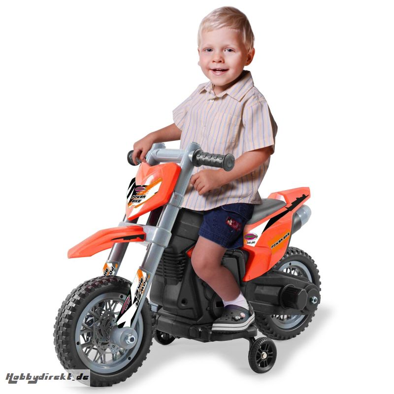 Ride-on Motorrad Power Bike orange 6V Jamara 460679