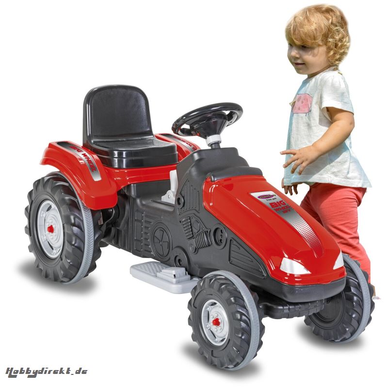 Ride-on Traktor Big Wheel 12V rot Jamara 460785