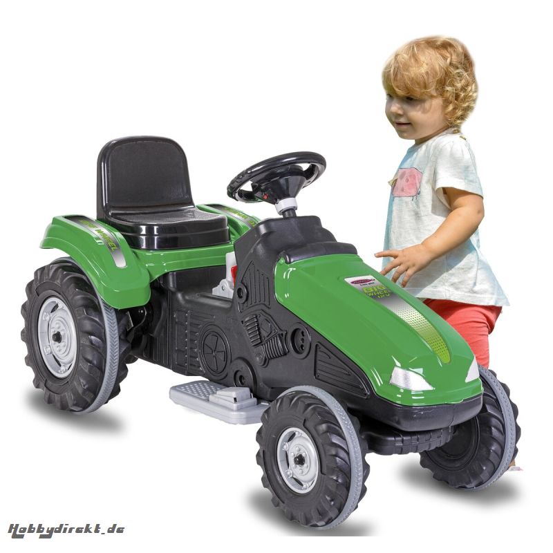 Ride-on Traktor Big Wheel 12V grÃ¼n Jamara 460786